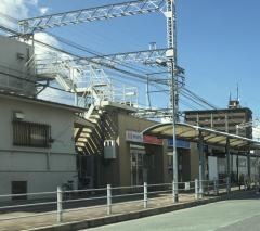 「京阪牧野駅前」バス停留所
