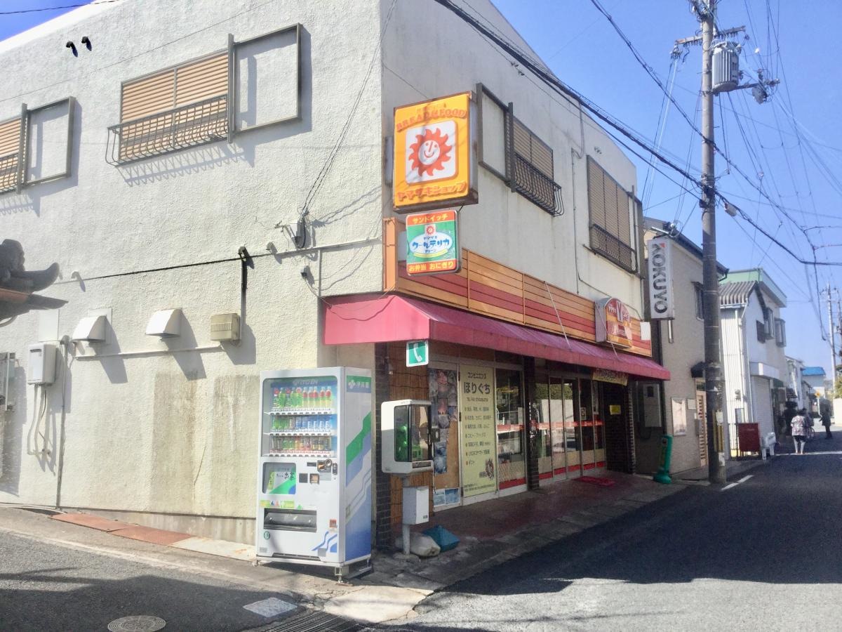 コンビニエンスほりぐち 北東から撮影