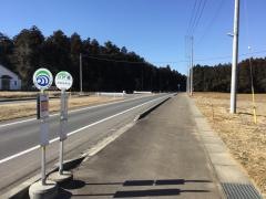 「川戸橋」バス停留所