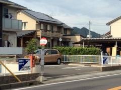 「富田学園口」バス停留所