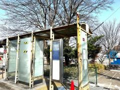 「梅森荘」バス停留所