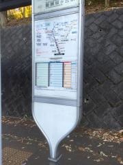 「豊ケ丘小学校」バス停留所