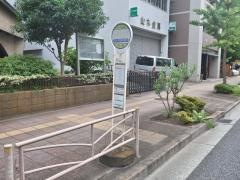 「洲崎神社前」バス停留所
