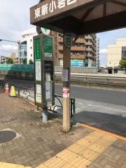 「一之江駅前(西側)」バス停留所