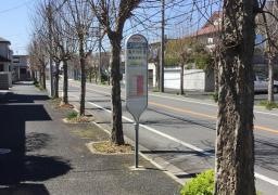 「亀甲台中央」バス停留所