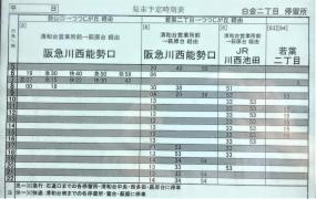 「白金二丁目」バス停留所