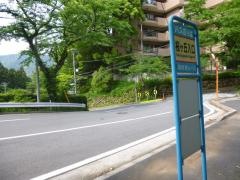 「桜ケ丘入口」バス停留所