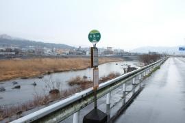 「名張口」バス停留所