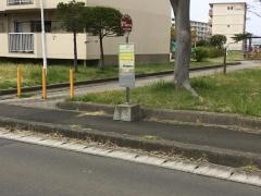 「福田町第二市営住宅前」バス停留所