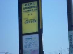 「東久留米西中学校北」バス停留所
