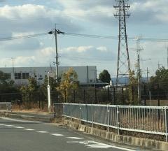 「長尾谷町」バス停留所