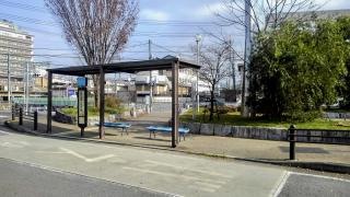 「京阪中書島・伏見港公園」バス停留所