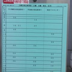 「保原九丁目」バス停留所