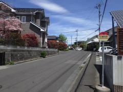 「月の輪台団地」バス停留所