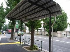 「千駄ケ谷小学校前」バス停留所