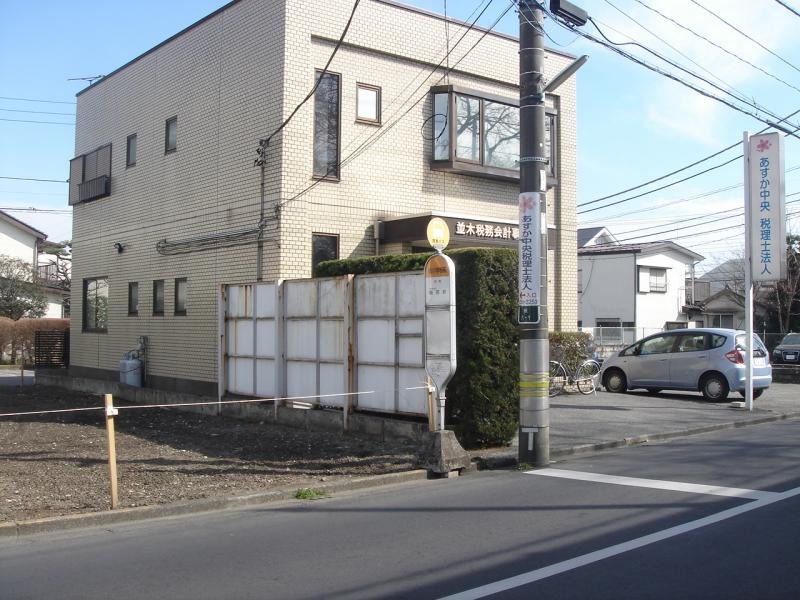 バスの停留所