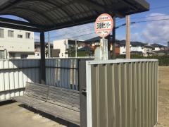 「県立三島病院」バス停留所