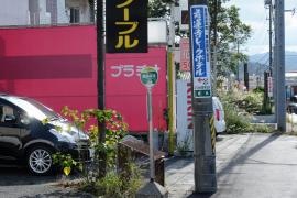 「国道夏見」バス停留所