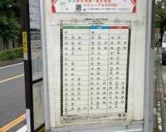 「浦和西警察署入口」バス停留所