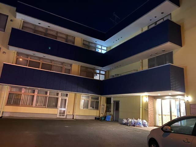 北東からみた建物