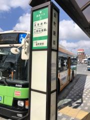 「金町駅南口」バス停留所