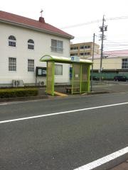 「北高西」バス停留所