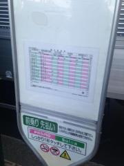 「南田中五丁目」バス停留所