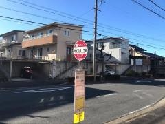 「みずの坂１丁目」バス停留所