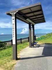 「道の駅おおぎみ前」バス停留所