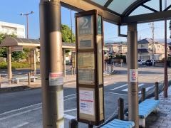 「大雄山駅」バス停留所