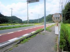 「佐貫入口」バス停留所
