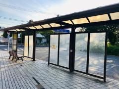 「潮見駅前」バス停留所