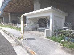 「湖辺底」バス停留所