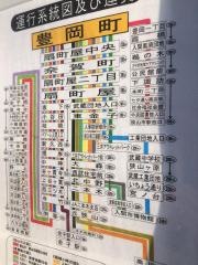 「豊岡町」バス停留所