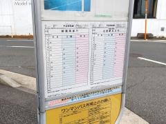 「南山」バス停留所