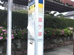 「星ケ峯」バス停留所
