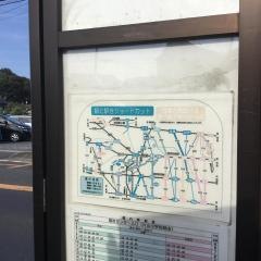「中沢」バス停留所