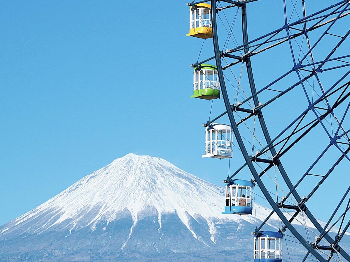 富士山と観覧車
