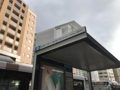 「渡辺通一丁目十八銀行前」バス停留所