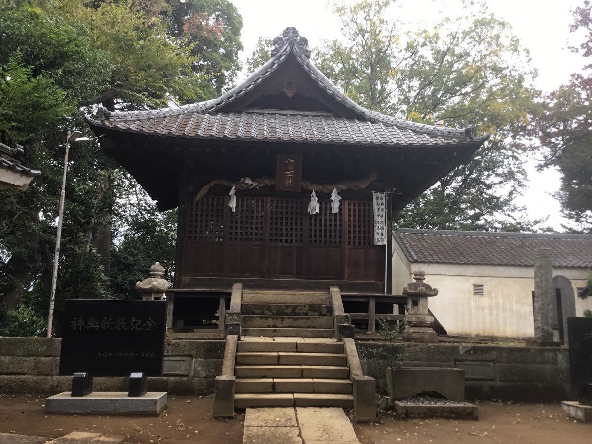 オーケーの南側にある神社です