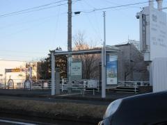 「谷田口橋」バス停留所