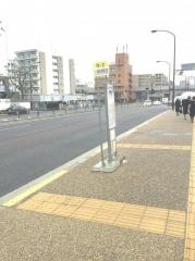 「油阪船橋商店街」バス停留所