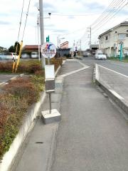 「内原庁舎前」バス停留所