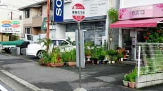 「陣取住宅前」バス停留所