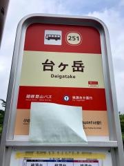 「台ケ岳」バス停留所