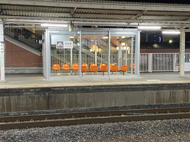 で*げ様 駅名板　深谷　高崎線　鉄道部品 1-1.jpg