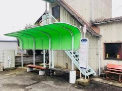 「西戸津」バス停留所