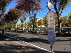 「所沢市民体育館」バス停留所