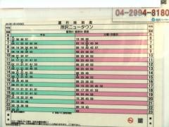 「所沢市民体育館」バス停留所