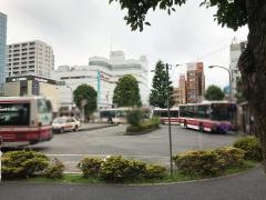 「調布駅南口」バス停留所